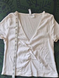 2 HnM crop tops! sparingly used!