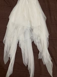 Elegant White Party Dress