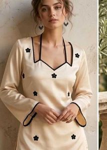 Floral Dori neck Corset kurti set 🫶🏻