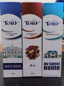 Toby Air Freshener Spray Set