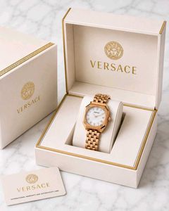 Versace women’s  Luxury Analog Watch – Green Sunra