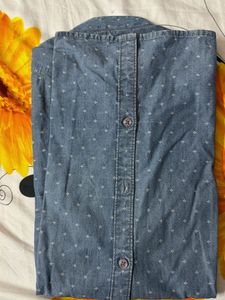 Crimson Club Men's Denim Shirt