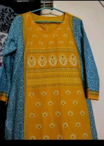 Crepe brand new kurti
