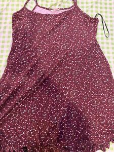 Floral Print Mini Dress