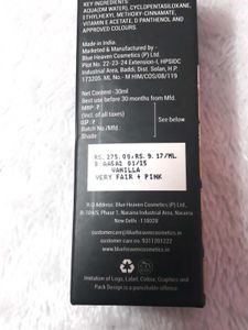 Blue Heaven Hyper Matte Foundation for Face Makeup