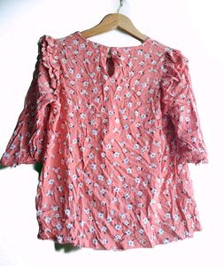 Mast &amp; Harbour Printed Casual Top