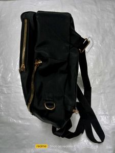 Stylish Black Backpack for Girls