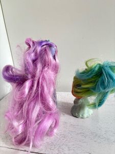 Vintage Unicorn and Doll Set