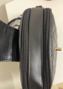 Chic Quilted Black Crossbody Bag