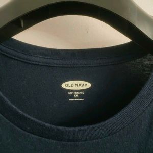 Old Navy Long Sleeve Moon Graphic Tee
