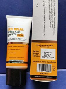 Dr. Seth's 100% Mineral Invisible Sunscreen SPF 50