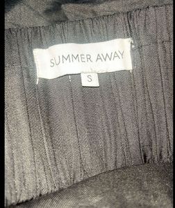 SUMMER AWAY couture black chic dress