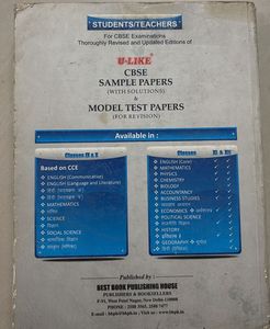CBSE Chemistry Sample Papers Class 12
