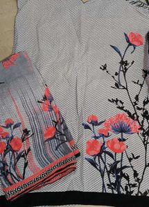 Floral Print Kurti Set