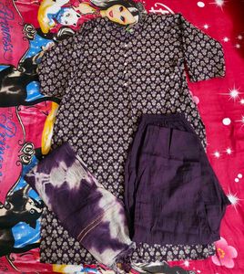 Printed Kurta Set with Dupatta 3xl