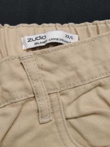 Stylish Beige Cargo Pants