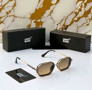 Mont Blanc Octagonal Sunglasses