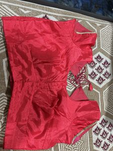 Vibrant Pink Silk Blouse