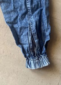 Stylish Acid Wash Baggy Jeans