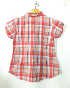 Pink Checks Top (Women)