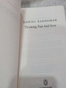 Thinking, Fast and Slow - Daniel Kahneman
