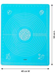 Silicone Baking Mat with Measurements