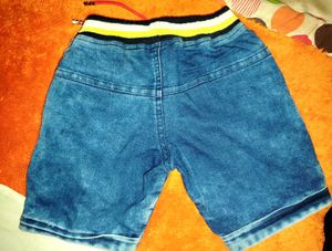 Boys' T-Shirt and Denim Shorts Set