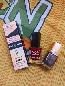 Nail Polish & Foundation Set