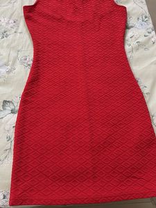 Forever 21 Red Sleeveless Dress