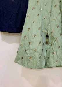 Embroidered Net Blouse
