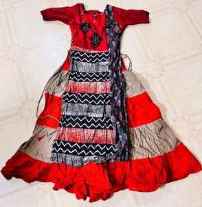 Ethnic Multicolour Gown