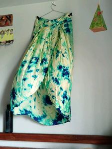Boho Tie-Dye Maxi Skirt