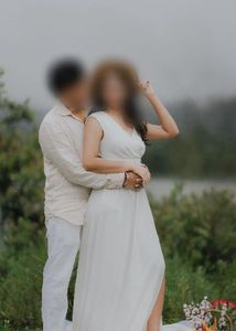 Elegant White Gown