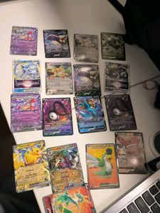 Collection of Pokemon Trading Cards