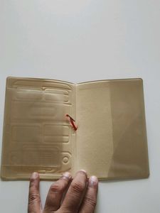 London Bus Shaped Passport Cover