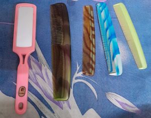 Mirror Comb With 4 More