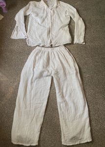 Zara  Linen Co-ord Set