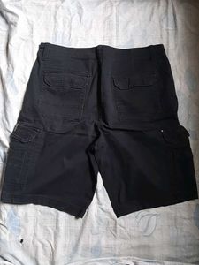 Men's Black Cargo Shorts