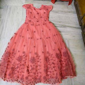 Elegant Embroidered Gown