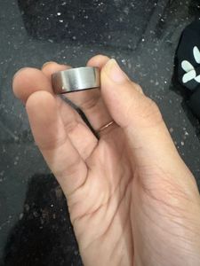 Modern Silver Band Ring