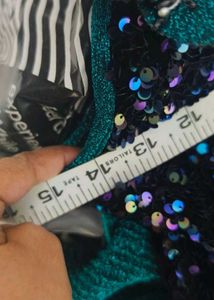 Green Party Gown