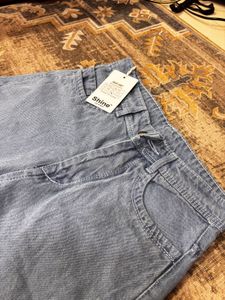 Denim blue jeans