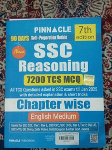 Pinnacle SSC Reasoning 7th Edition