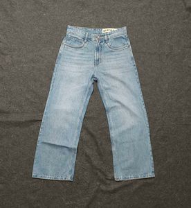 Blue Way Light Wash Wide Leg Jeans