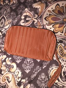 combo Quilted Heart Navy Blue Wallet and brown wal