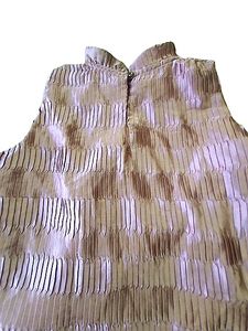 MISH Rose Gold Pink Sleeveless Top