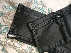 BLACK LEATHER SLIM FIT JEN'S 🖤😎