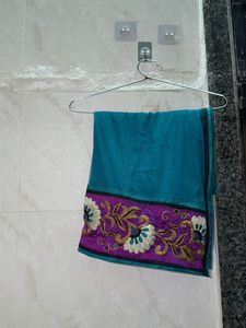 Elegant Purple Embroidered Anarkali Kurta