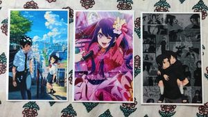 Anime Character Poster Pack of 45