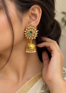 Statement Jhumka Earrings